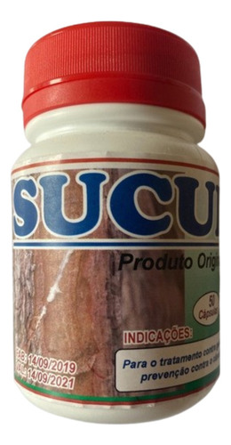 Kit C/ 4 Frascos Sucuba C/50 Caps - Original Da Amazônia