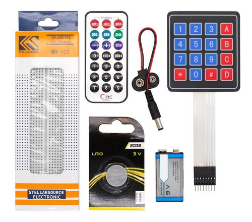 Kit Intermedio Mecatronica 20 Prácticas Unit Starter Kit Diy