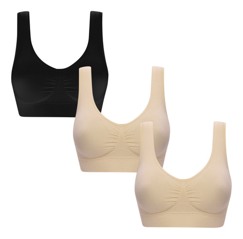Sujetador Deportivo N Full B 8002 Para Mujer, Talla Grande,