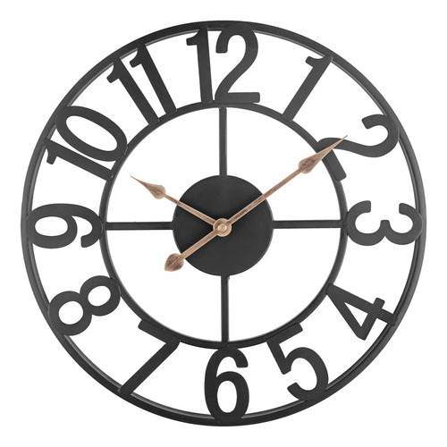 Reloj De Pared Rústico De 14 Pulgadas Para Decoración De Int