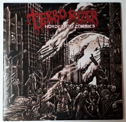 Terrorizer Hordes Of Zombies Vinilo 2012 Season Of Mist Lp 