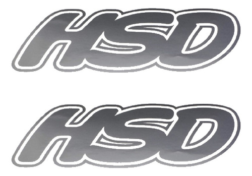 Emblema Adesivo Ford F1000 Hsd Prata Hsdpr