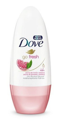 Desodorante Dove Roll On Go Fresh Granada 50 Ml.