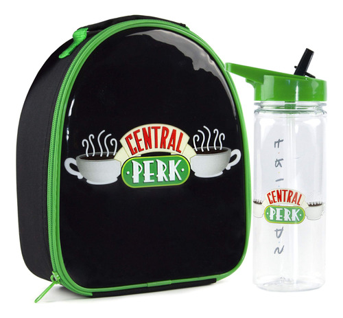 Bolsa Almuerzo Botella Deportiva 20.3 Fl Oz Color Negro