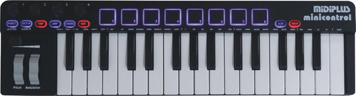 Controlador De Teclado Midi Usb Midiplus Minicontrol