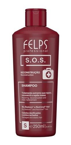 Felps Kit Sos Reconstrução Tratamento Extremo 2x250ml
