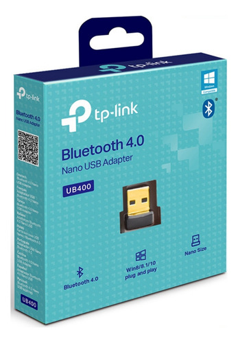 Adaptador Bluetooth 4.0 Nano Usb Tp-link Ub400 Pc Notebook