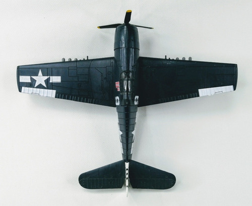 Miniatura Diecast En Escala 1/72, Grumman F6f Hellcat 1945