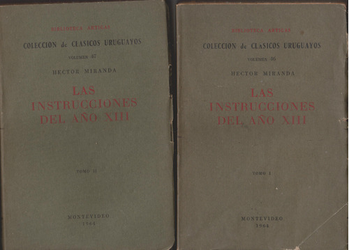 Las Instrucciones Del Año Xiii 2 Tomos Miranda