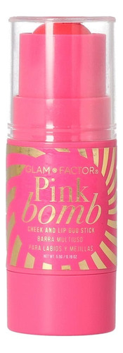 Glam Factor Barra Multiuso Para Labios Y Mejillas Pink Bomb