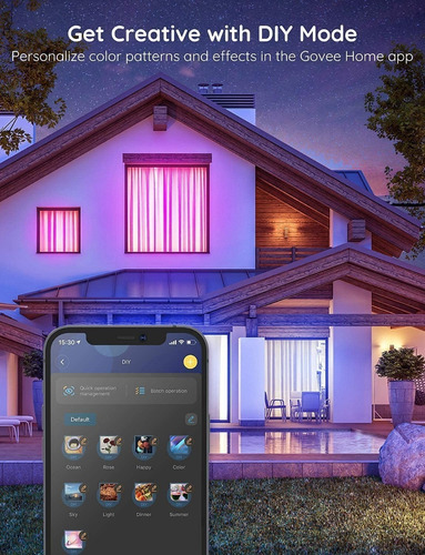 Tiras De Luces Led Rgb Con App Movil 30 Metros Bluetooth