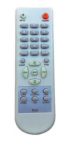 Control Remoto Tv Compatible Top House Howland 210 Zuk