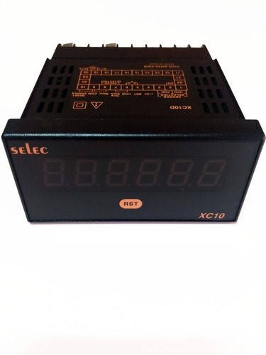 Contador Selec Xc10d 6 Digitos C/reset 48x96// 3-30vcc)