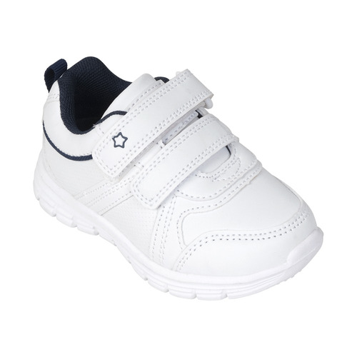 Zapatilla Light Deportiva Blanco Low Niño Opaline