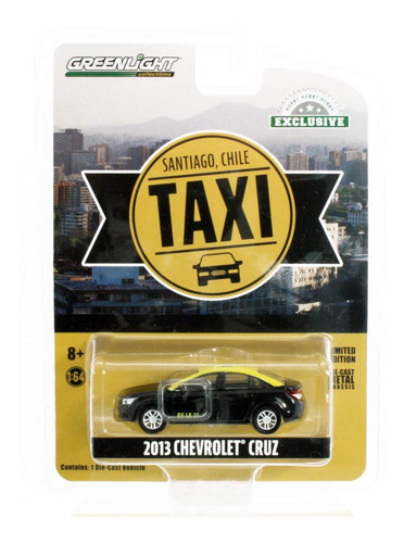 Greenlight - 2013 Chevrolet Cruze - Taxi De Santiago - 1/64