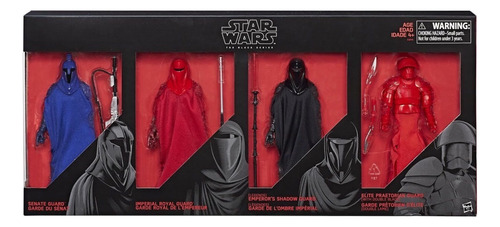 Star Wars The  Black Series 4 Pack Colection Original