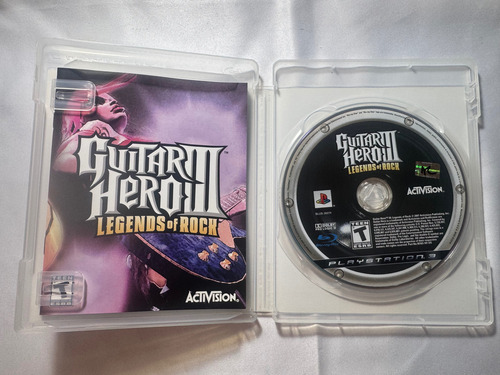 Guitar Hero Iii: Legends Of Rock Guitar Hero Playstation 3 (Usado)