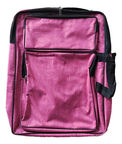 Art Case Portable Tote Bag Organizador De Rosa
