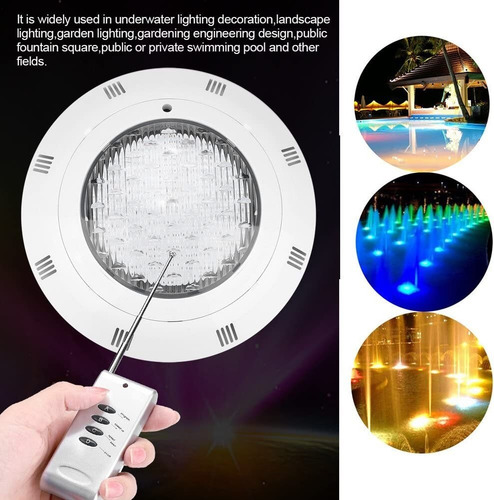 Lámpara De Piscina Led Luz Subacuática Ip68 A Prueba Rgb