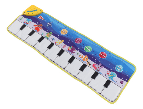 Alfombrilla Plegable Ocean World Music, Suelo Sensible Al Ta