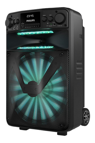 Parlante Philips Tanx50 Portátil Con Bluetooth Negra 100v/240v
