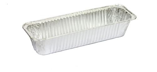 Budinera De Aluminio Descartable  Para 1/2 Kg X 100 U