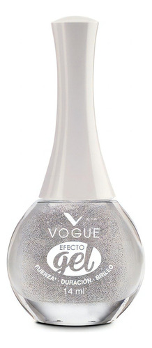 Esmalte de uñas color Vogue Efecto Gel de 14mL de 1 unidades color Destello