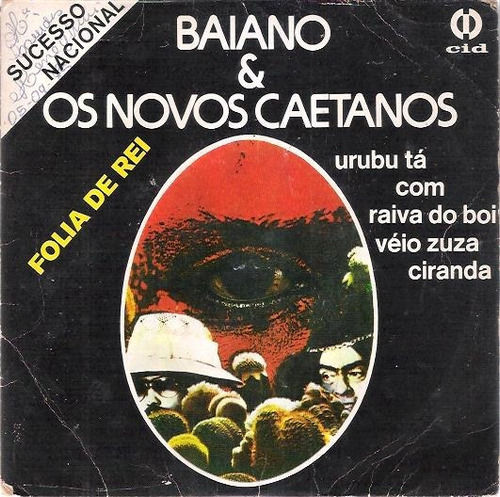 Baiano & Os Novos Caetanos/ Disco Cp Duplo Vinil 1975