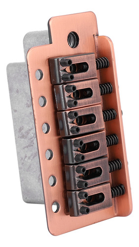 Puente De Guitarra Eléctrica De 6 Cuerdas Red Tremolo System