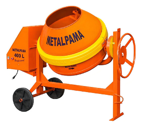 Betoneira 400 Lts Trifásico Motor 2 Cv - Metalpama