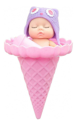 Boneca Sorvetinho Surpresa Bonequinha Bebê Menina Coleção
