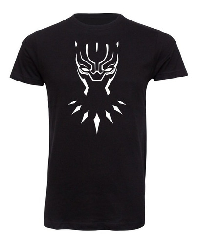 Poleras Avengers Para Hombre Pantera Negra Black Panther