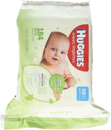 Fragancia-libre Huggies Toallitas Natural Care 184 Ea