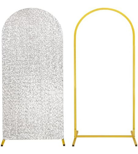 Juego De Soporte De Arco De Metal Y Cubierta, 1 Funda De Fon