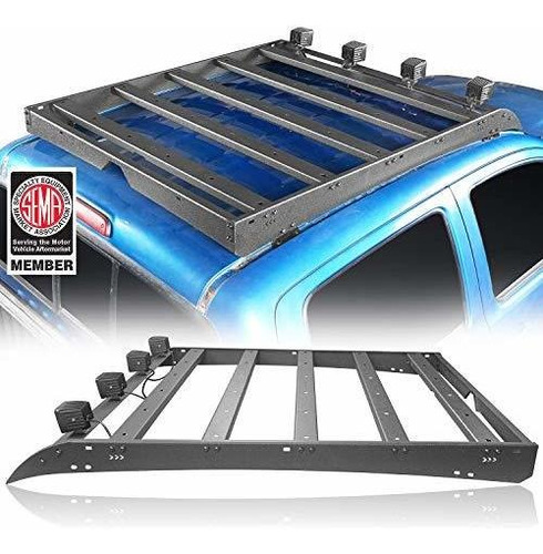 Repisas De Carga - Hooke Road Tacoma Top Roof Rack Cargo Car