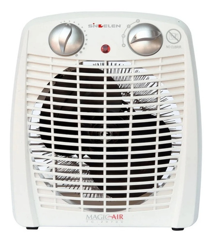 Turbo Calefactor Horizontal Sindelen Tc-2070v Color Blanco