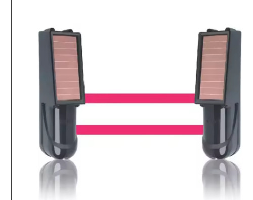 Sensor Detector Barrera Perimetral Solar Autónoma 100mts