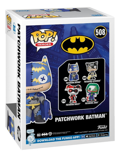 Funko Pop! Heroes: Dc Comics Batman - Patchwork Batman #508