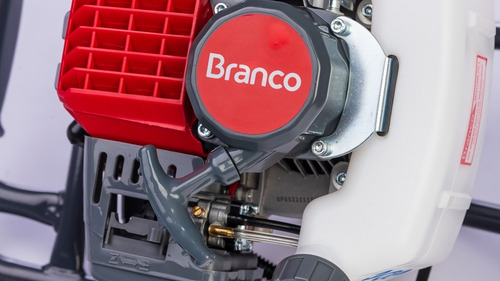 Perfurador De Solo Gasolina Branco Bps52 Com Broca De 200mm