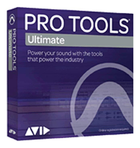 Avid Pro Tools Ultimate License Edicion Perpetua En Caja