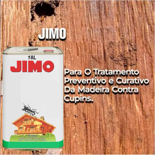 Jimo Anti Cupim Broca Dezoito Litros Madeira Porta Armario