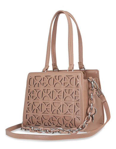 Bolsa Satchel Cloe Bethali I Chico Color Nude