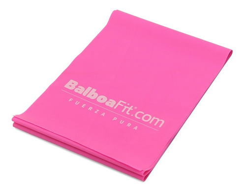 Imagen 3 de 6 de Banda Plana Elastica Latex Yoga Tiraband Balboafit Baja