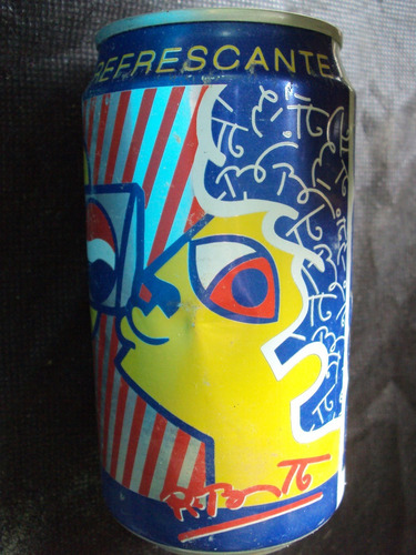 Lata Antiga Pepsi  Refrescante - Vazia - 1997 - Xc