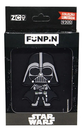 Imagem 6 de 7 de Funpin Button Decorativo C/ Suporte - Star Wars Darth Vader