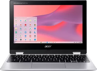 Notebook Acer Spin 311 cinza táctil MediaTek MT 8183 4GB de RAM 64GB SSD 1366x768px Google Chrome