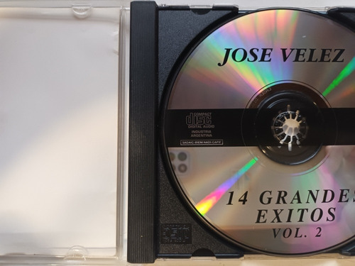 Jose Velez 14 Grandes Exitos Vol. 2 Cd (usado) (Usado)
