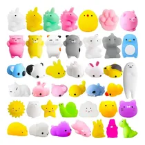 Comprar 10 Squishy Mochi Animals Antiestres Random Souvenir 3cm 