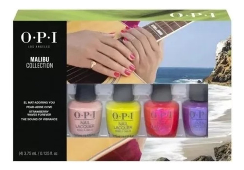 Colección Esmaltes  Malibu Mini Tallas X 4 De Opi