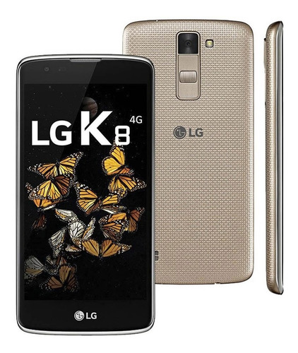 Smartphone LG K8 Dual K350 4g Tela 5' 16gb Anatel Garantia